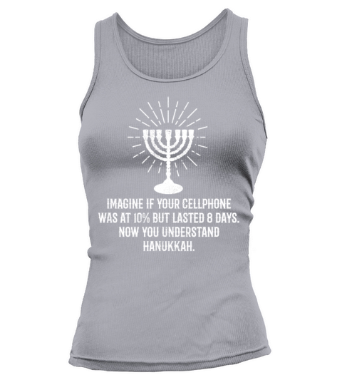 Hannukah 8 Days Of Hanukkah Phone Battery Tank top Woman