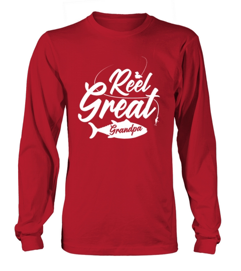 Reel Great Grandpa shirt Women's Long Sleeve
