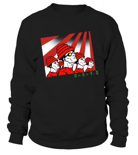 Devo RED Sweatshirt Unisex