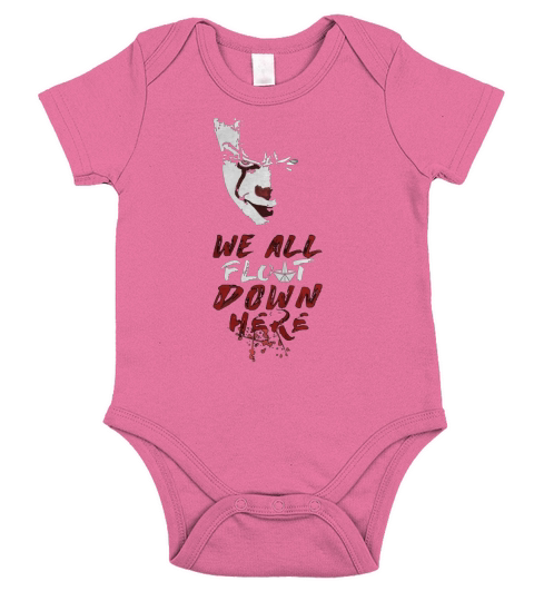 Stephen Kings It  We All Float Down Here Short Sleeve Baby One-Piece