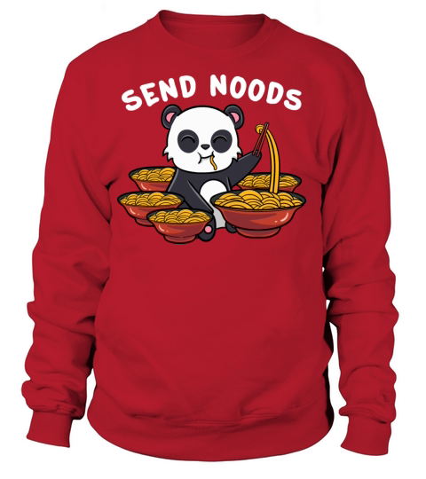 Send Noods Ramen Noodles Kawaii Japan Women's Sweatshirt