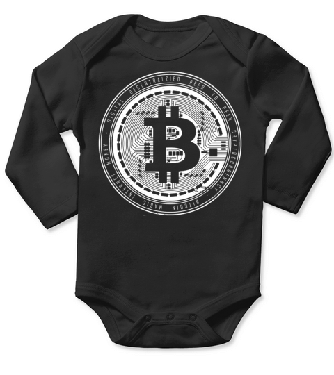 Bitcoin - Magic Internet Money Long Sleeve Baby One-Piece