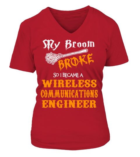 Wireless Communications Engineer Women's V-Neck T-shirt