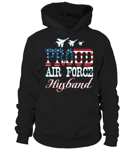 Proud Air Force Husband Military Soldier 2020 Hoodie Unisex