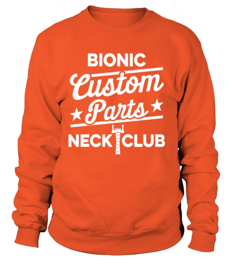 Neck Surgery Custom Parts Implant Survivor Women's Sweatshirt