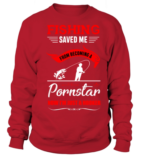 Fishing Fisherman Pornstar Hooker Angler Gift Women's Sweatshirt