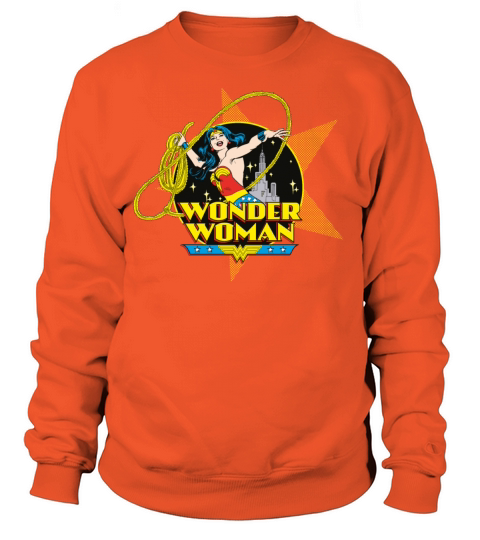 DC Comics Originals Wonder Woman Attacks Women's Sweatshirt
