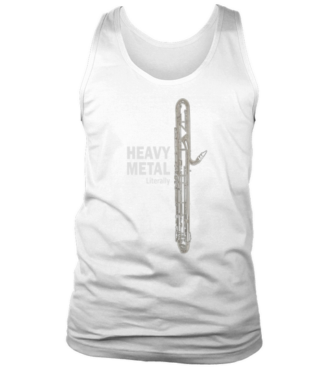 literally heavy metal contrabass clarinet Tank Top Unisex