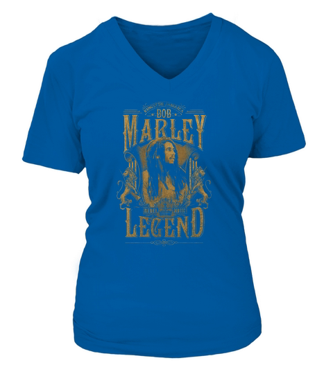 Bob Marley Juniors Legends Racer Back V-neck T-Shirt Woman