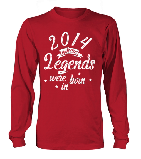 2014 Volume Of Legends Vintage Birthday Men's Long Sleeve