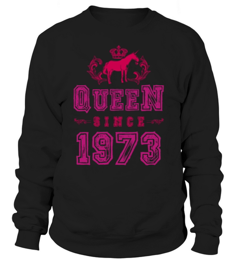 1973 Queen Unicorn Women's Sweatshirt