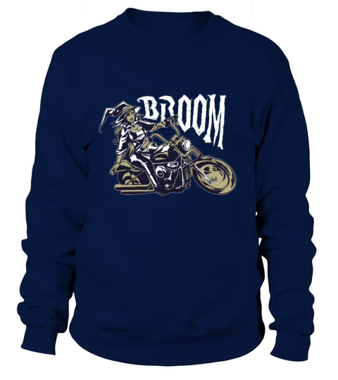 Broom Witch - Halloween Women's Sweatshirt