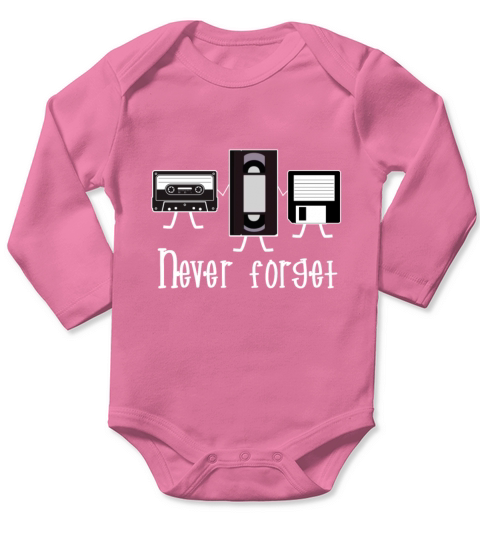 Never Forget Long Sleeve Baby One-Piece