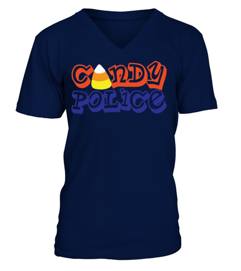 Candy Police Men's V-Neck T-shirt
