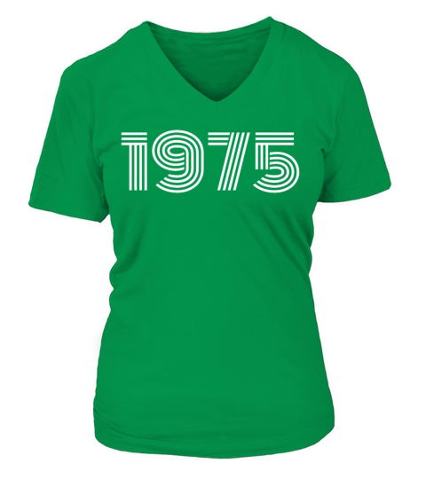 Vintage 1975 Women's V-Neck T-shirt