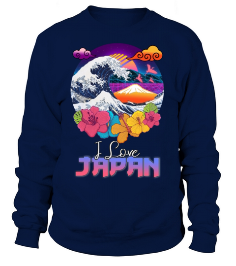 I Love Japan Women's Sweatshirt