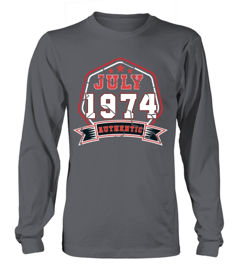 July 1974 Vintage Gift Idea Women's Long Sleeve