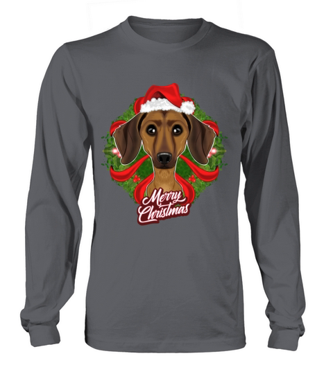Dachshund Lover I Merry Christmas Dachshund Women's Long Sleeve