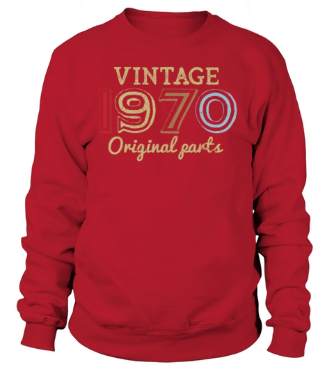 50th birthday Retro 70s 1970 Vintage Gifts Men's Sweatshirt