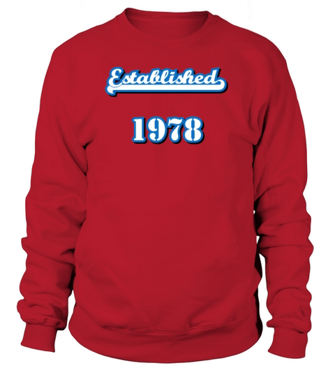 Established 1978 Women's Sweatshirt