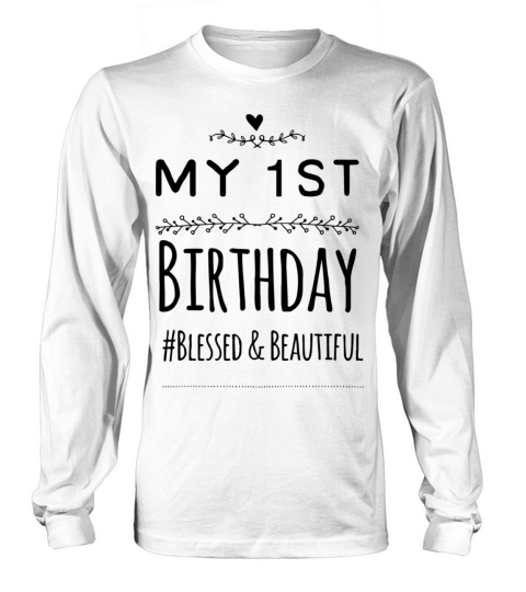 1st Birthday Women's Long Sleeve