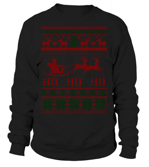Santa Ugly Christmas Women's Sweatshirt