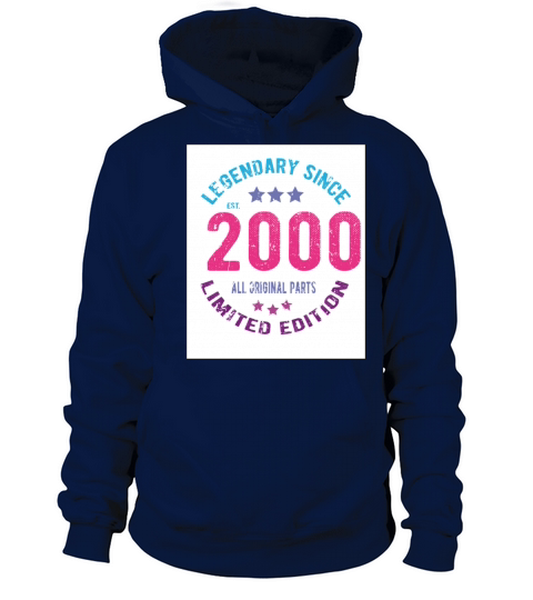 2000 Vintage Birthday Women's Hoodie