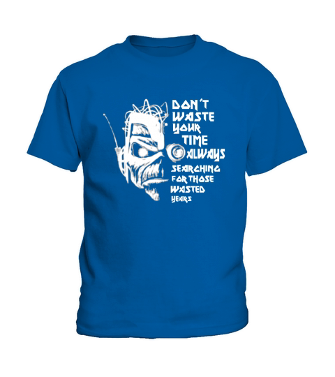 IRON MAIDEN dont waste your time Kids T-Shirt
