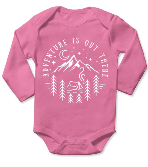 adventure is out there camp colorado Long Sleeve Baby One-Piece