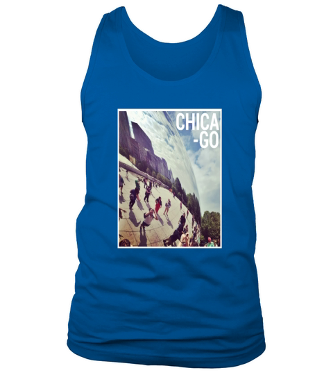 Chicago silver bean Tank Top Unisex