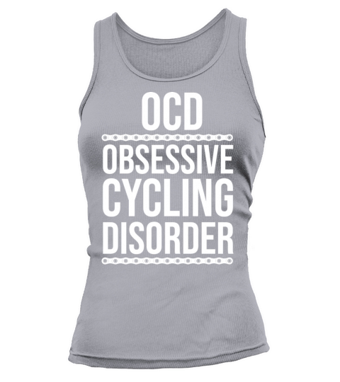 OCD Cycling Bike Funny Cyclist Triathlon Dad Gift Tank top Woman