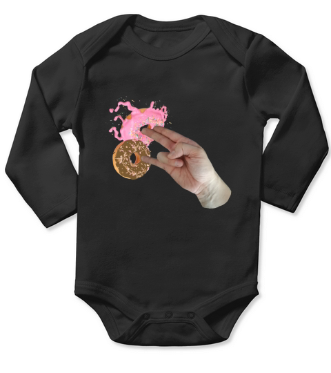 2 In The Pink 1 In The Stink Frontside Long Sleeve Baby One-Piece