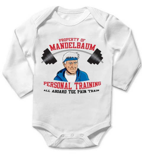 Seinfeld - Mandelbaum Fitness Long Sleeve Baby One-Piece