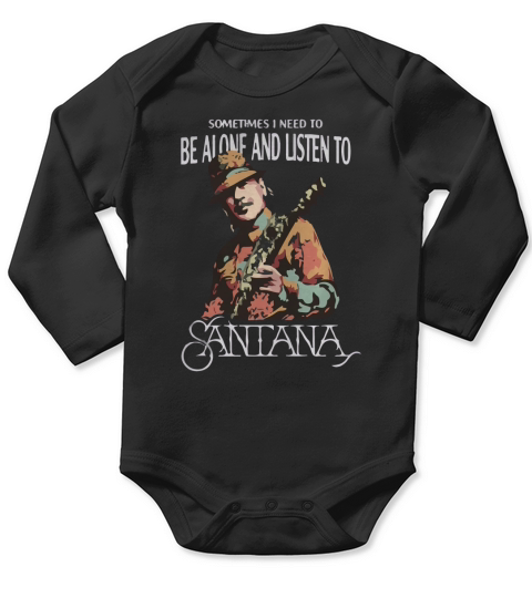 Carlos Santana Long Sleeve Baby One-Piece