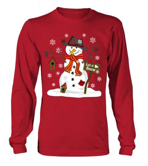 snowman Men's Long Sleeve