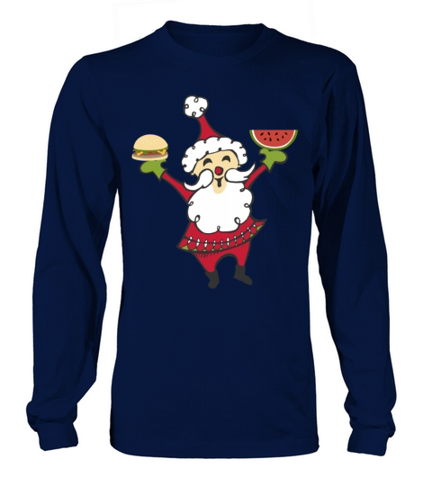 Christmas Santa Luau Gift Women's Long Sleeve