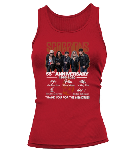 Classic Scorpions  55th Anniversary Tank top Woman