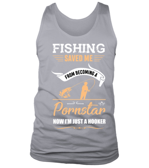 Fishing Fisherman Pornstar Hooker Angler Gift Men's Tank Top