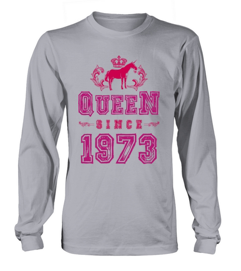1973 Queen Unicorn Women's Long Sleeve