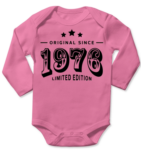 Original since 1976 Long Sleeve Baby One-Piece