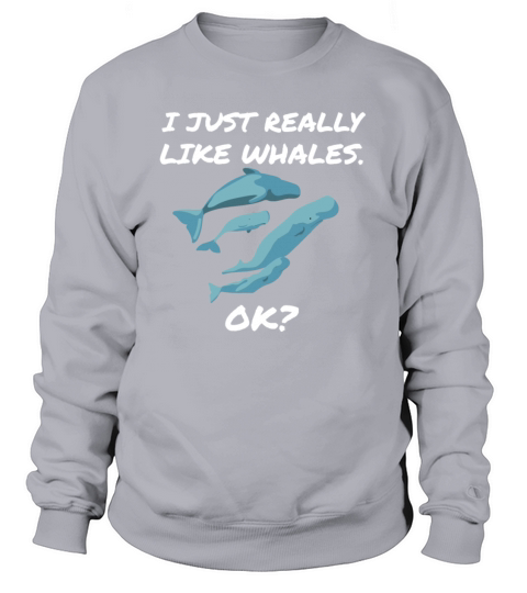 whale whalles whale lover Women's Sweatshirt