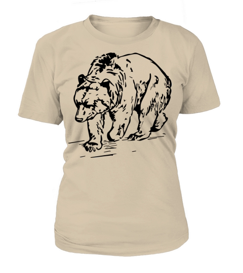 grizzly-baer-von-vorne-bo Women's T-Shirt