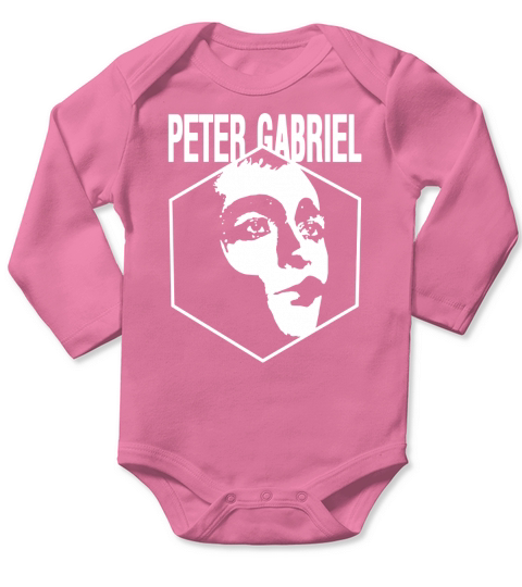Peter Gabriel T-Shirt Long Sleeve Baby One-Piece