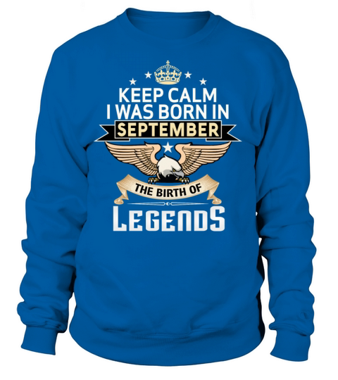BORN IN SEPTEMBER Women's Sweatshirt