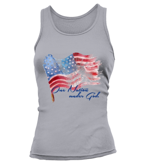 4thJULY One Nation Under God Women's Tank Top
