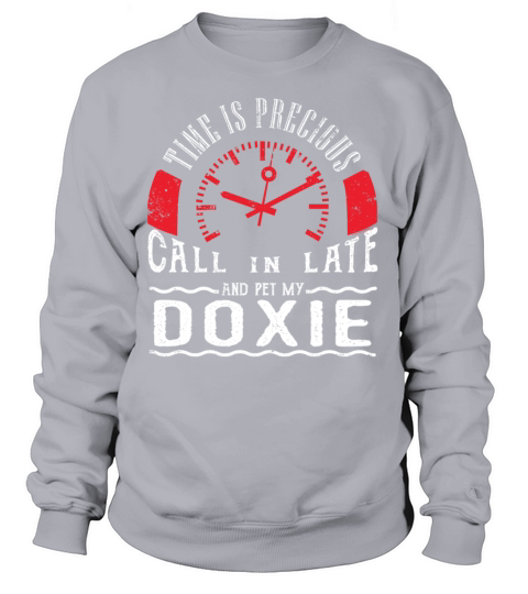 Pet Doxie Dachshund Doxen Dog Owner Gift Call In Women's Sweatshirt