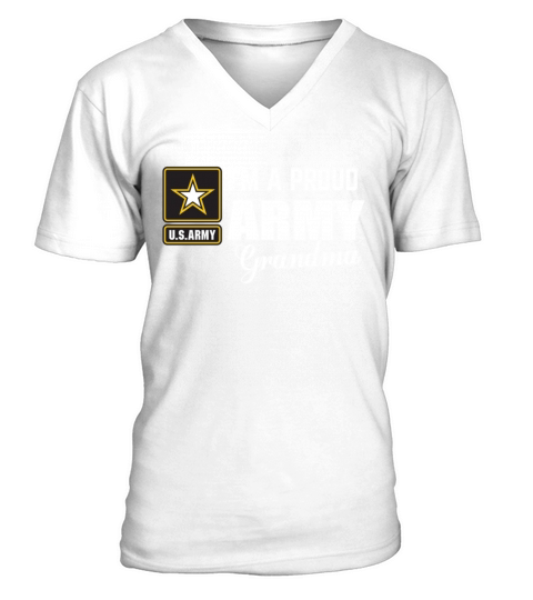 Im A Proud Army Grandma T-shirt Men's V-Neck T-shirt