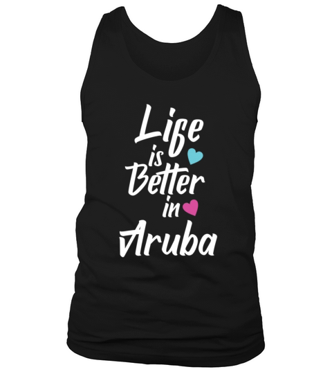 Life Is Better In Aruba Pride Men's Tank Top