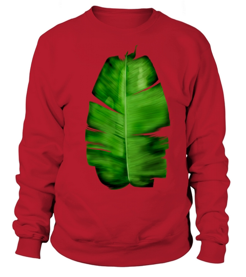 Banana Leaf Painting T-shirt Women's Sweatshirt