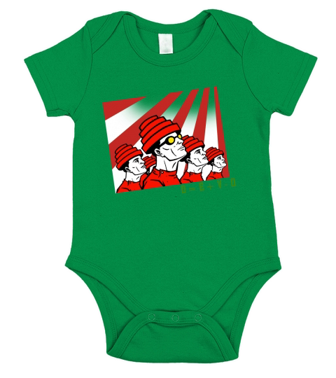 Devo RED Short Sleeve Baby One-Piece